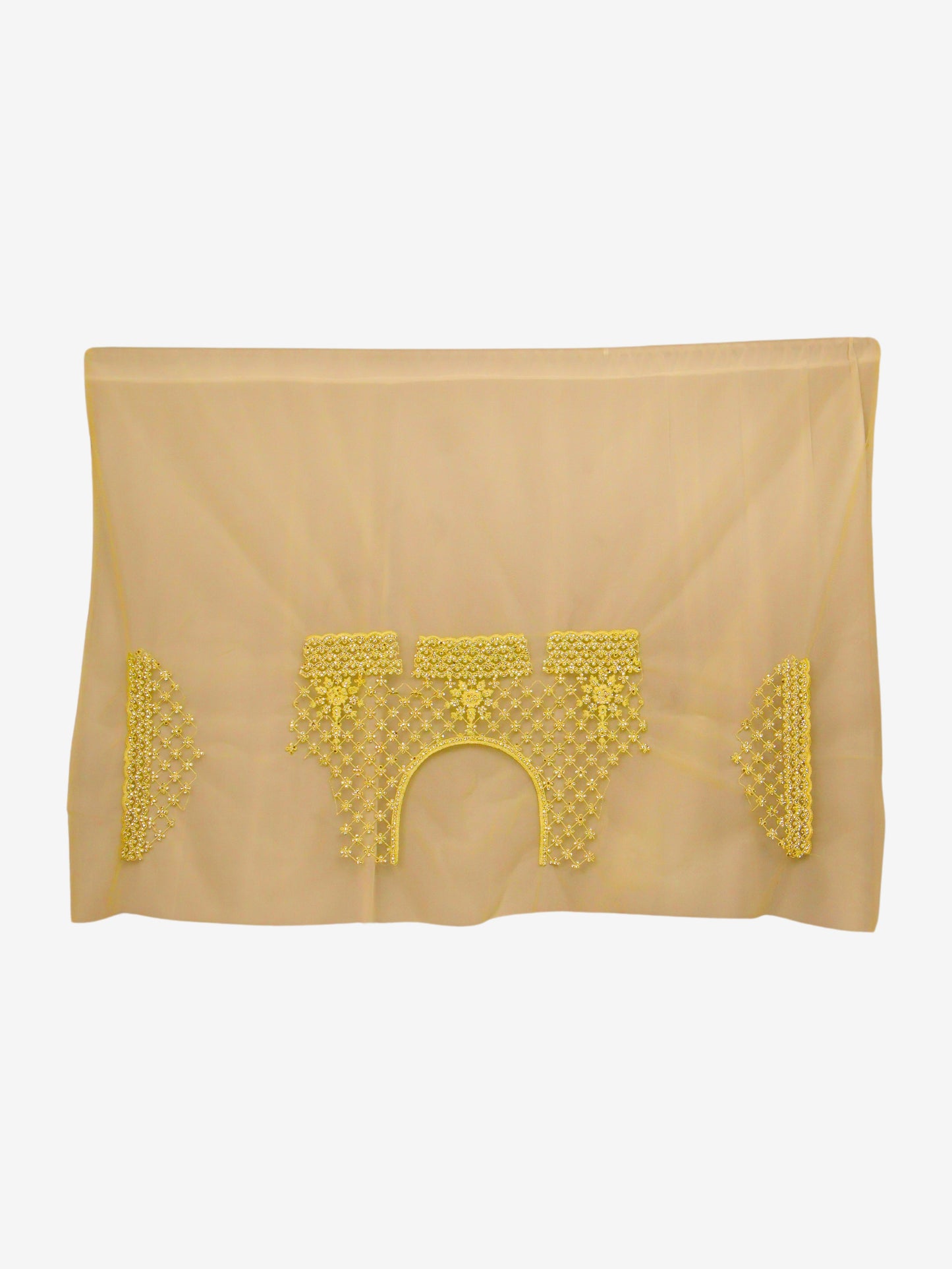 Stunning Lemon Yellow Soft Net Fabric Saree for Women by Shreekama
